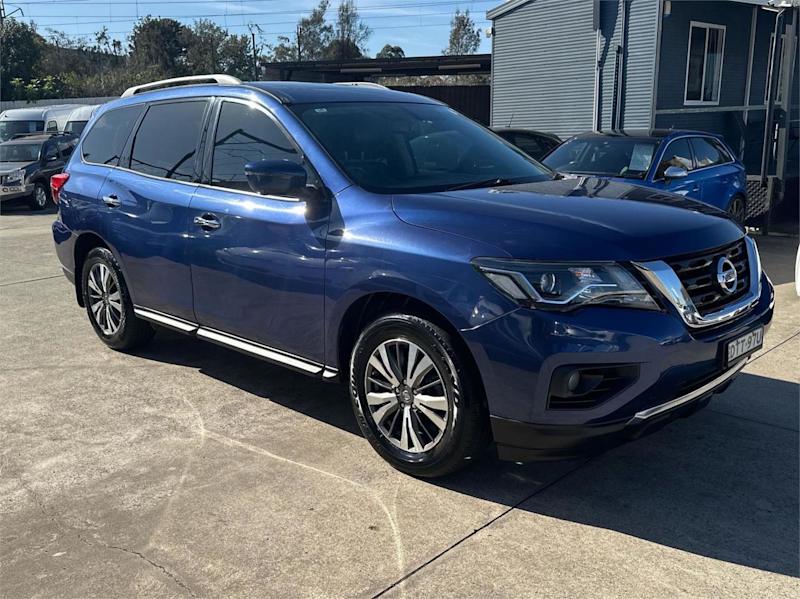 2017 Nissan Pathfinder R52 Series II MY17 ST-L X-tronic 2WD Blue 1 Speed Constant Variable Wagon62934704452994113