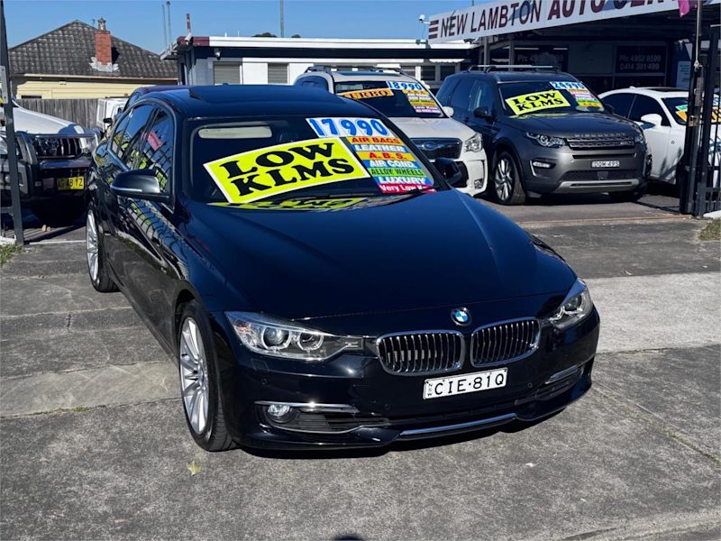 2012 BMW 328i F30 Black 8 Speed Automatic Sedan62934705330306112