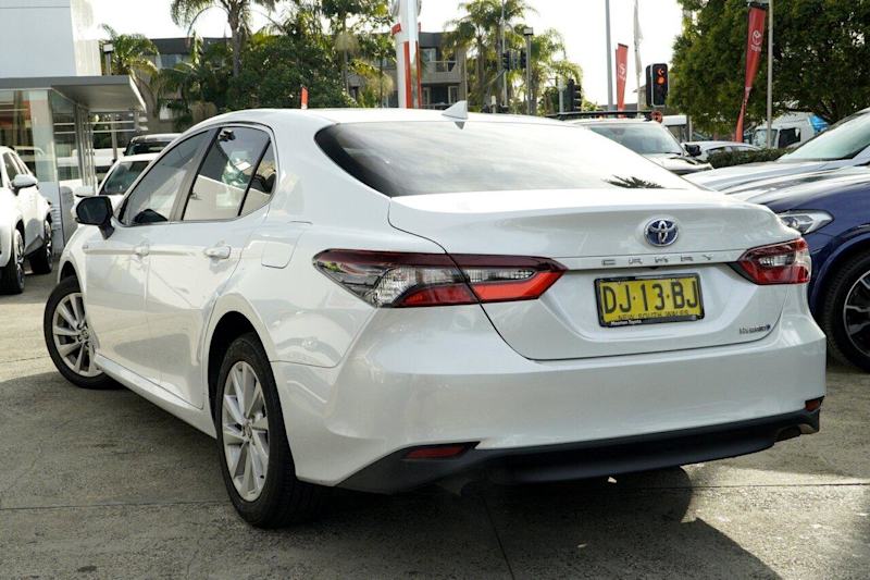 2022 Toyota Camry Axvh70R Ascent Frosted White 6 Speed Constant Variable Sedan Hybrid62933710747267112
