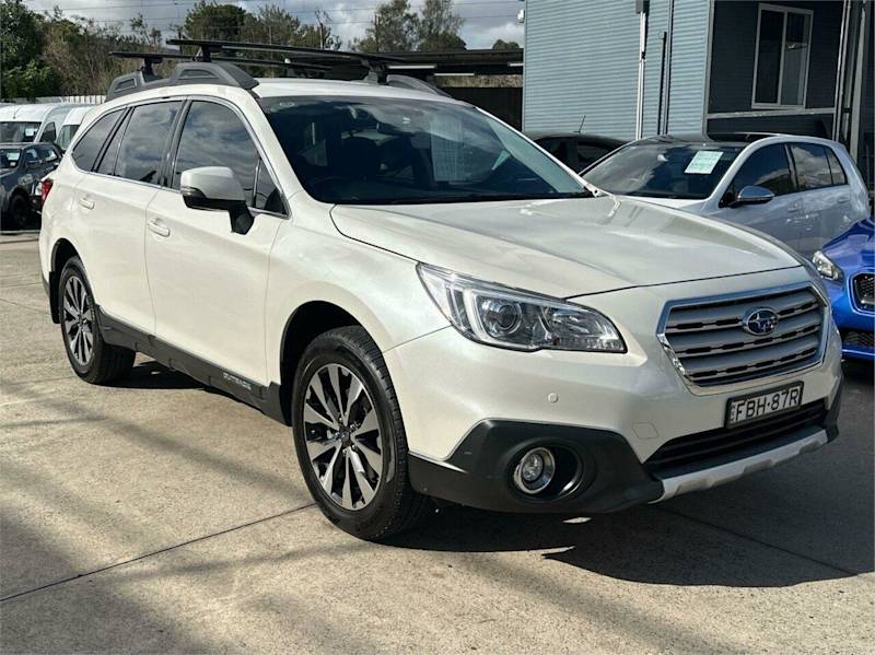 2017 Subaru Outback B6A MY17 2.5i CVT AWD White 6 Speed Constant Variable Wagon62936663232002110