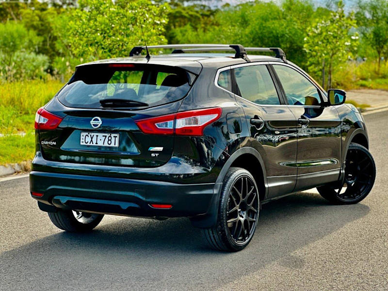 2014 Nissan Qashqai J11 ST Black Continuous Variable Wagon62886406676483112
