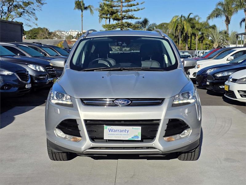 2016 Ford Kuga TF MY16.5 Titanium PwrShift AWD Silver 6 Speed Sports Automatic Dual Clutch Wagon62938584070018111