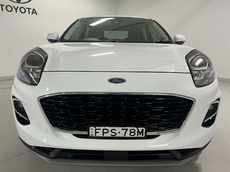 2021 Ford Puma JK MY22.25 White 7 Speed Auto Dual Clutch Hatchback62882738278657112