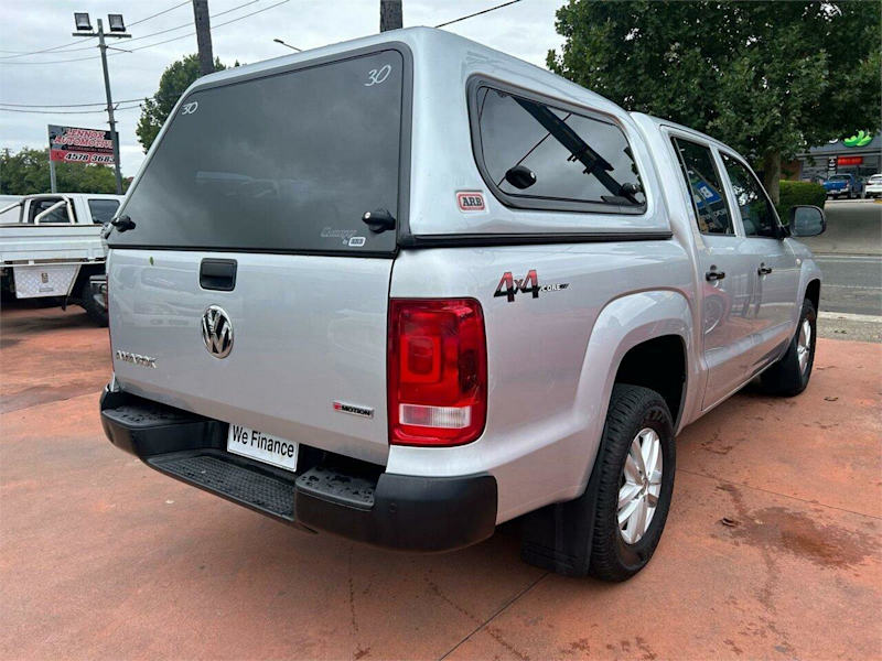 2019 Volkswagen Amarok 2H MY19 TDI420 Core Edition (4x4) Silver, Chrome 8 Speed Automatic62933710866819113