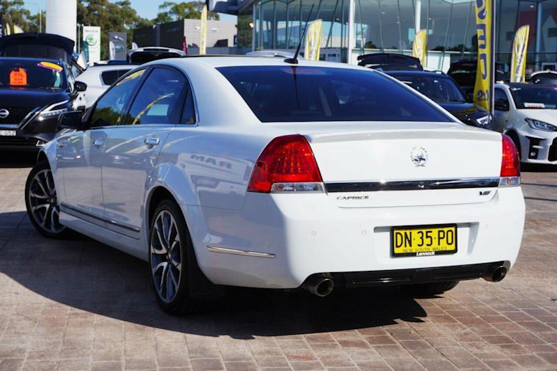 2017 Holden Caprice WN II MY17 V White 6 Speed Sports Automatic Sedan62935690181891113