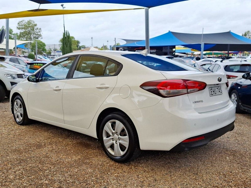 2018 Kia Cerato YD MY18 S White 6 Speed Sports Automatic Sedan62934700753537114