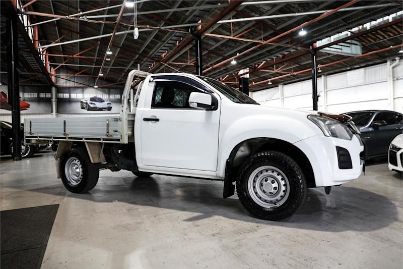 2019 Isuzu D-MAX MY19 SX 4x2 High Ride White 6 Speed Sports Automatic Cab Chassis62934702728833112