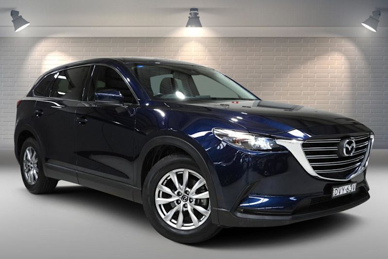 2018 Mazda CX-9 TC Touring SKYACTIV-Drive Deep Crystal Blue 6 Speed Sports Automatic Wagon62934703576577110