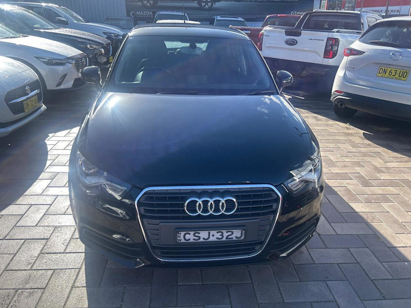 2014 Audi A1 8X MY14 Attraction Sportback S Tronic Black 7 Speed Sports Automatic Dual Clutch62882771822851110