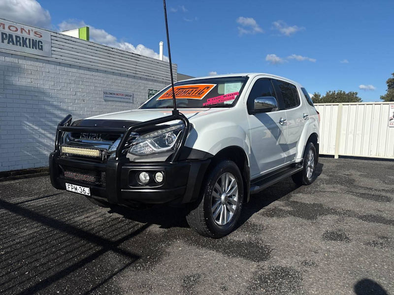 2017 Isuzu MU-X UC MY17 LS-U (4x2) White 6 Speed Auto Sequential Wagon62934696299011110