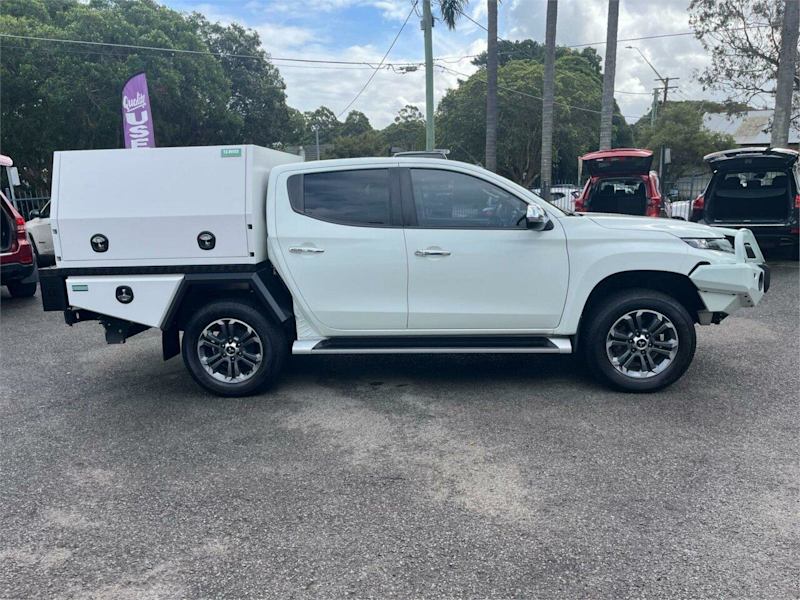 2018 Mitsubishi Triton MR MY19 GLS Double Cab White 6 Speed Sports Automatic Utility62882736965891111