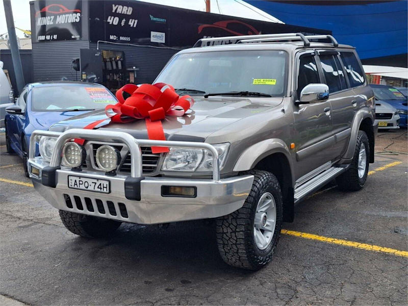 2003 Nissan Patrol GU III MY2003 ST-L Bronze 5 Speed Manual Wagon62934707041283112