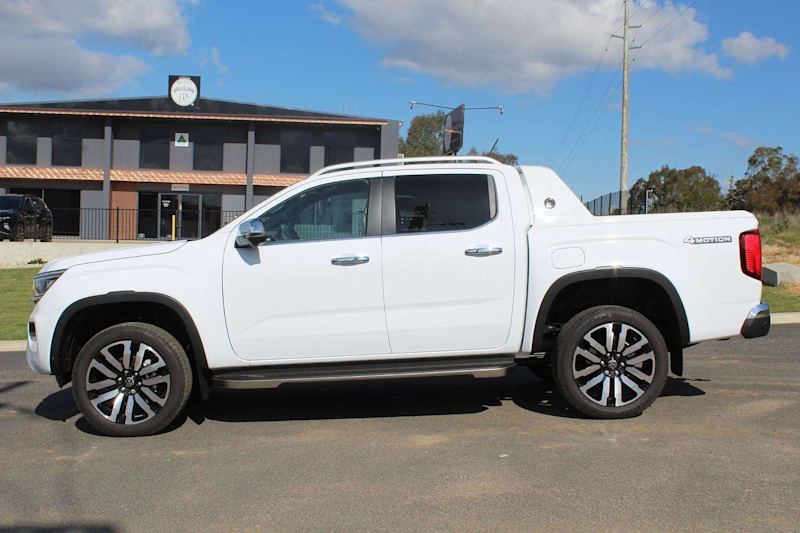 2024 Volkswagen Amarok NF MY24 TSI452 4MOTION Perm Aventura Clear White 10 Speed Automatic Utility62936657041795113