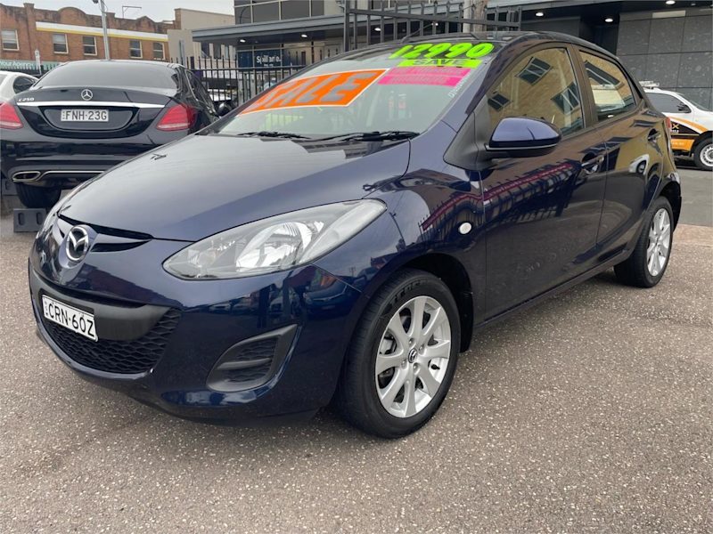 2013 Mazda 2 DE MY14 Neo Sport Blue 4 Speed Automatic Hatchback62935691396739112