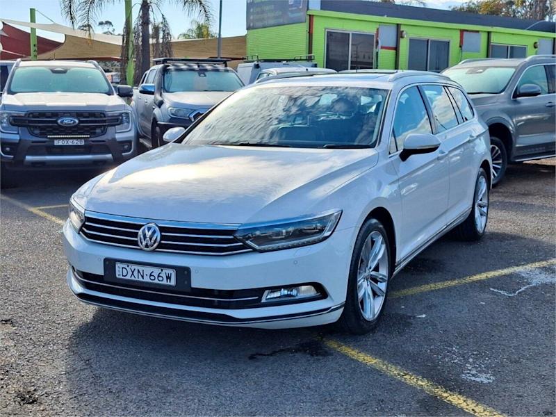 2018 Volkswagen Passat 3C (B8) MY18 140TDI DSG Highline White 7 Speed Sports Automatic Dual Clutch62882767191554112