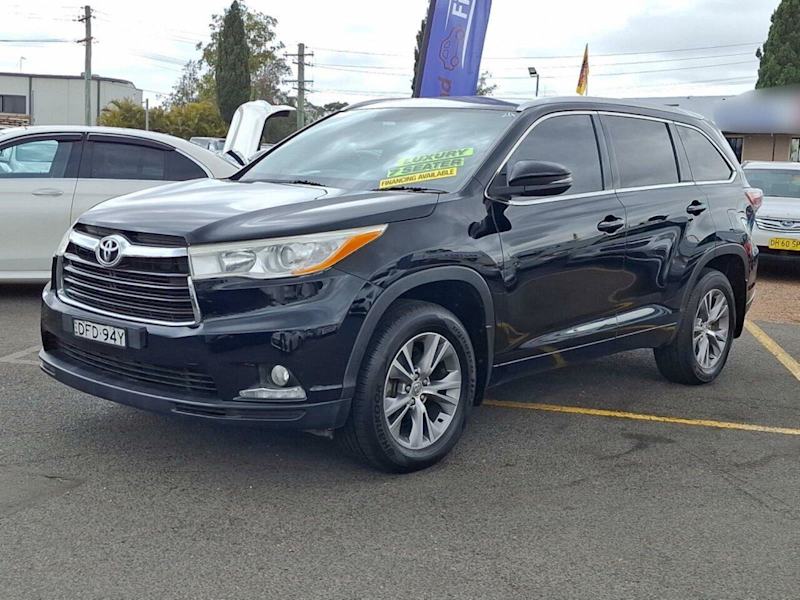 2014 Toyota Kluger GSU55R GXL AWD Black 6 Speed Sports Automatic Wagon62936662184194112