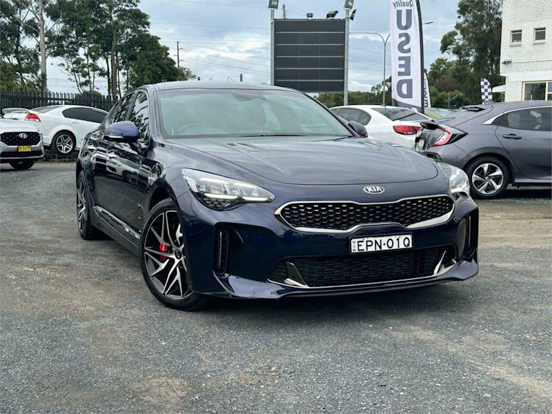 2021 Kia Stinger CK PE MY21 330S Blue 8 Speed Automatic Sedan62938583241219110