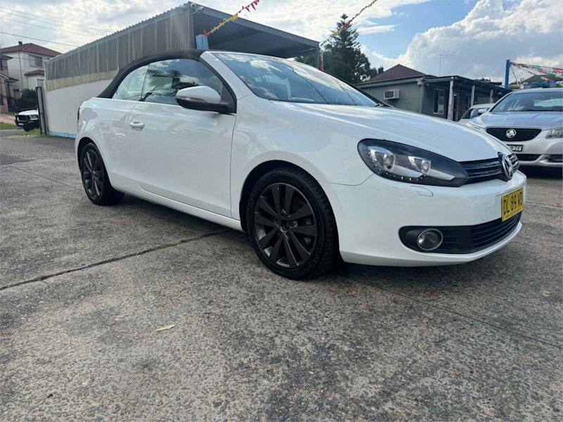 2012 Volkswagen Golf VI MY13 118TSI DSG White 7 Speed Sports Automatic Dual Clutch Cabriolet62935690117505112