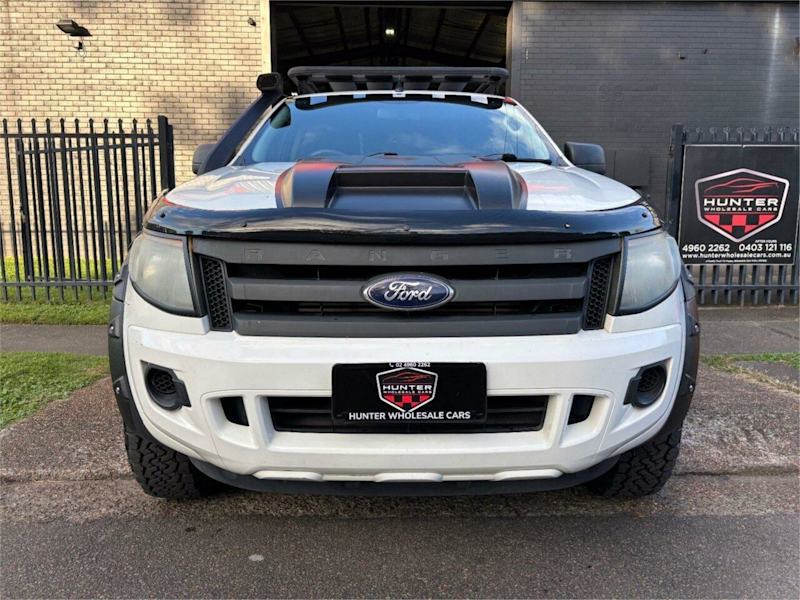 2014 Ford Ranger PX XL Hi-Rider White 6 Speed Sports Automatic Double Cab62936663152513112