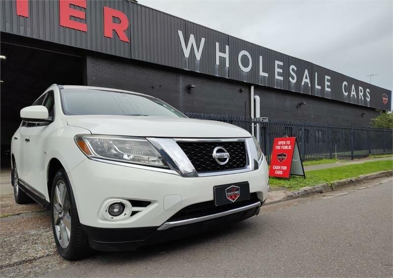 2014 Nissan Pathfinder R52 MY15 Ti X-tronic 2WD White 1 Speed Constant Variable Wagon62934707385603112