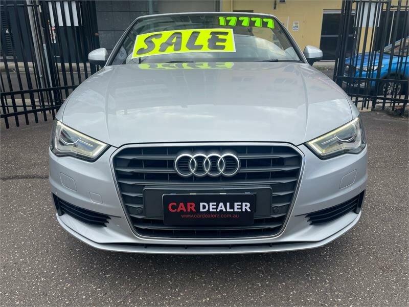 2014 Audi A3 8V S/Back 1.4 TFSI Attraction CoD Silver, Chrome 7 Speed Auto Direct Shift Hatchback62882766458371112