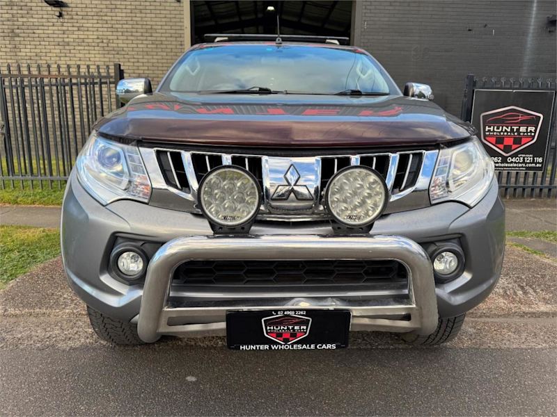 2015 Mitsubishi Triton MQ MY16 GLS Double Cab Grey 5 Speed Sports Automatic Utility62934706404227112