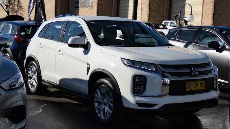 2022 Mitsubishi ASX XD MY23 ES (2WD) White Continuous Variable Wagon62933705249025110
