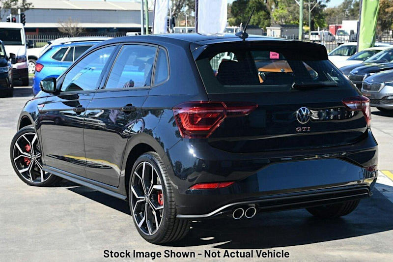 2025 Volkswagen Polo AE MY25 GTI DSG Deep Black Pearl Effect 6 Speed Sports Automatic Dual Clutch62933714316801112