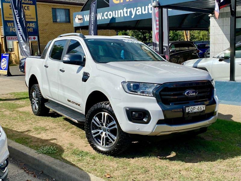 2021 Ford Ranger PX MkIII Wildtrak White 10 Speed Sports Automatic Utility628827664062741125