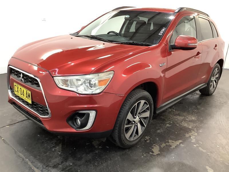 2014 Mitsubishi ASX XB MY15 LS (4WD) Red 6 Speed Automatic Wagon62935689538434111