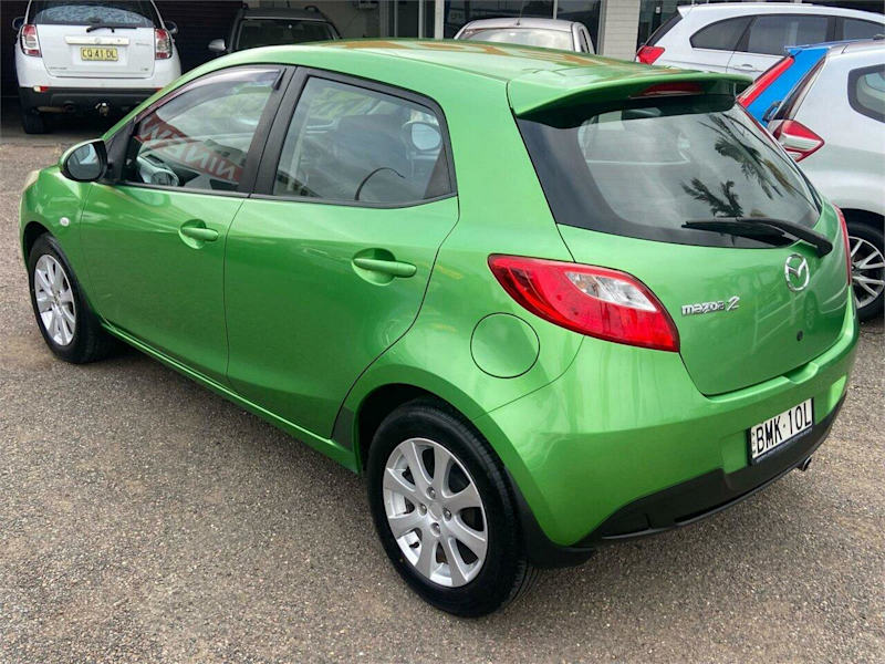 2009 Mazda 2 DE Maxx Green 5 Speed Manual Hatchback62882734732289114