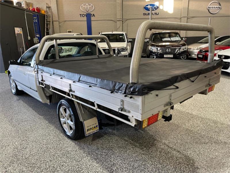 2008 Ford Falcon BF Mk II XL White Automatic Cab Chassis62932712080387113