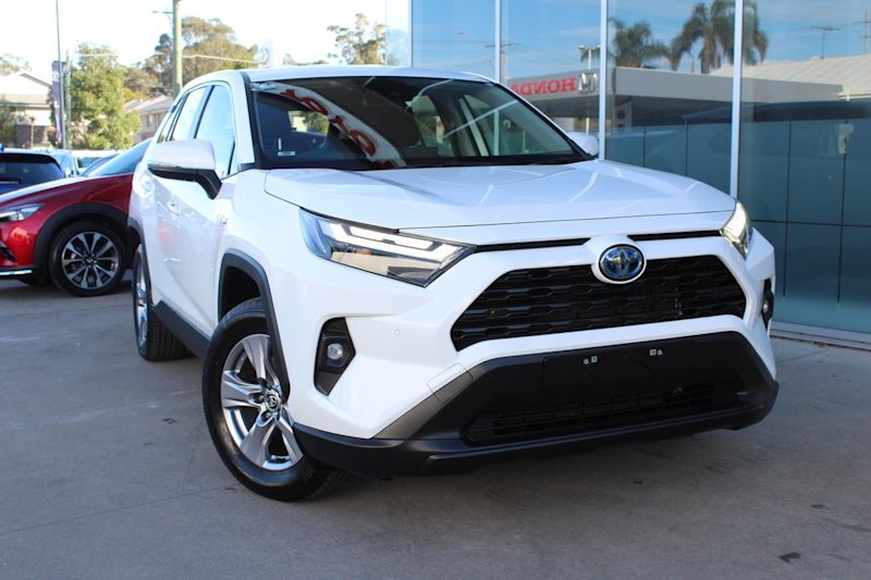 2023 Toyota RAV4 Glacier White Wagon62882765395842110