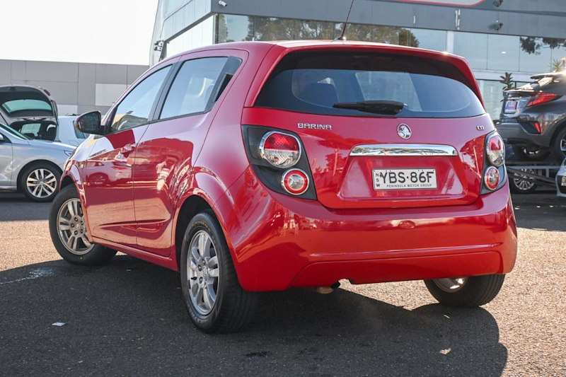 2014 Holden Barina TM MY15 CD Red 6 Speed Automatic Hatchback62934702068994111