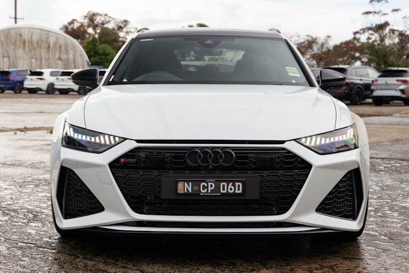 2024 Audi RS6 4K MY25 performance Avant Tiptronic Quattro White 8 Speed Sports Automatic Wagon62932712388099111