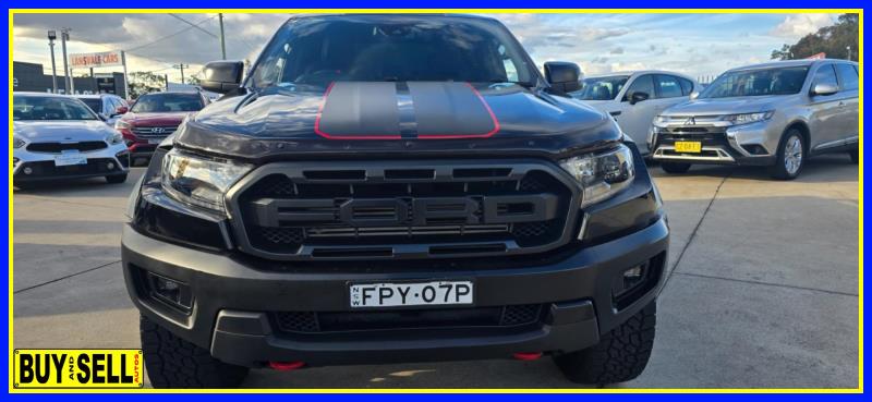 2021 FORD RANGER RAPTOR 2.0 (4x4) - Finance This From Just $294 Per Week Active62935692292610112