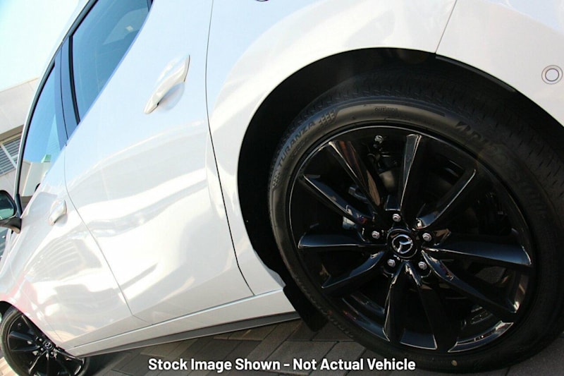 2025 Mazda 3 BP2HLA G25 SKYACTIV-Drive Astina Snowflake White Pearl 6 Speed Sports Automatic62937626207361113