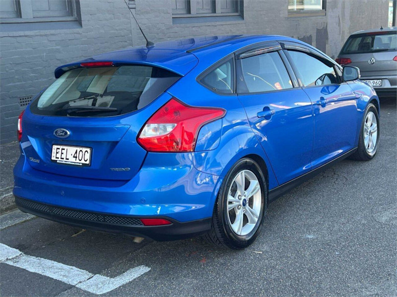 2014 Ford Focus LW MK2 MY14 Trend Blue 6 Speed Automatic Hatchback62933712973187111