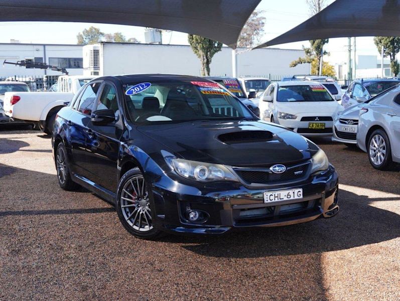2012 Subaru Impreza G3 MY12 WRX AWD Black 5 Speed Manual Sedan62882769798019110