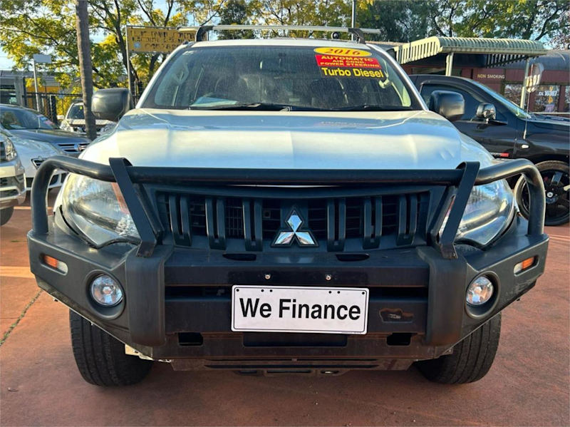 2016 Mitsubishi Triton MQ MY17 GLX White 5 Speed Automatic Dual Cab Utility62933705206146111