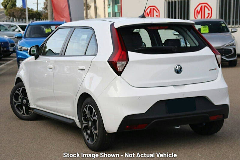 2024 MG MG3 Auto SZP1 MY24 Excite (with Navigation) White 4 Speed Automatic Hatchback62934696472706112
