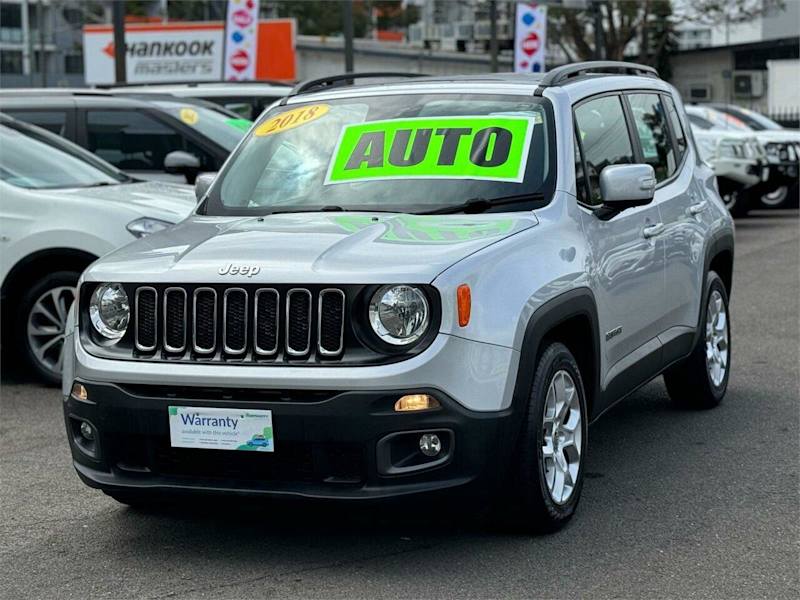 2018 Jeep Renegade BU MY17 Longitude Silver, Chrome 6 Speed Auto Dual Clutch Wagon62882727281921114