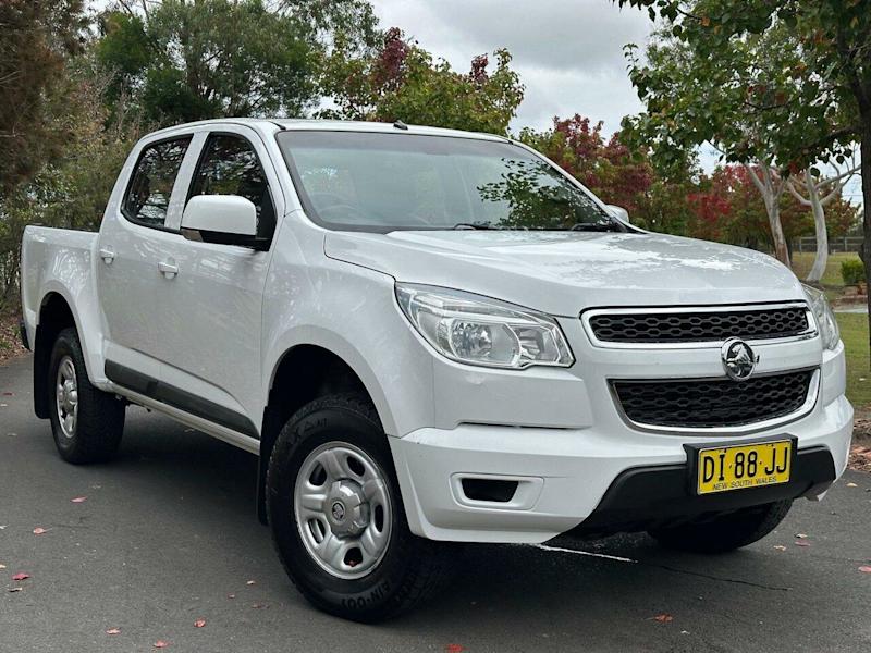 2015 Holden Colorado RG MY15 LS Crew Cab 4x2 White 6 Speed Sports Automatic Utility62882731327362110