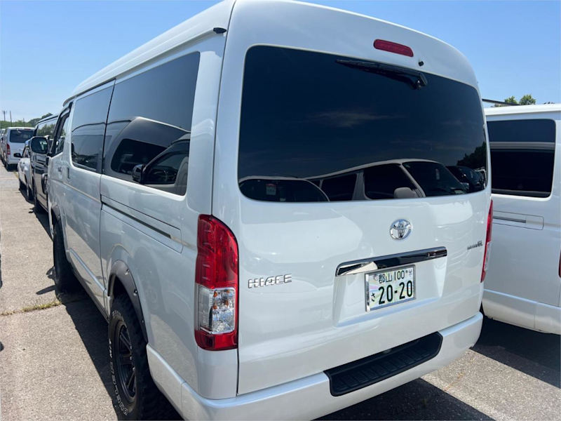 2019 Toyota HiAce TOYOTA HIACE 2019 White Automatic62933710976258112