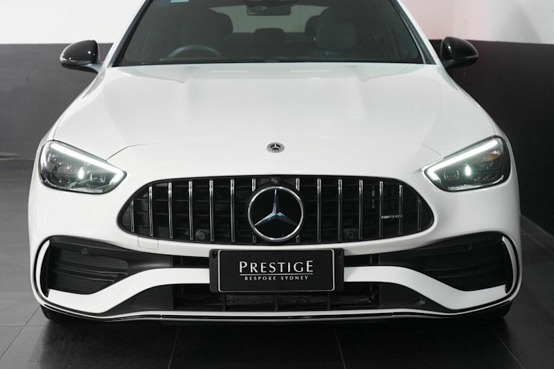 2023 Mercedes-AMG C63 W206 MY23.5 43 4Matic Mhev White 9 Speed Automatic G-Tronic Sedan62936662159361112