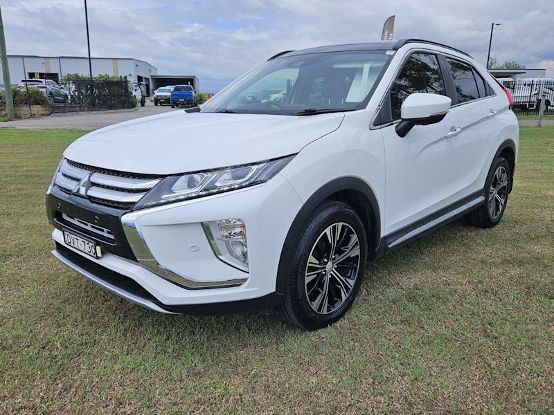 2017 Mitsubishi Eclipse Cross YA MY18 Exceed 2WD White 8 Speed Constant Variable Wagon62936661236353112