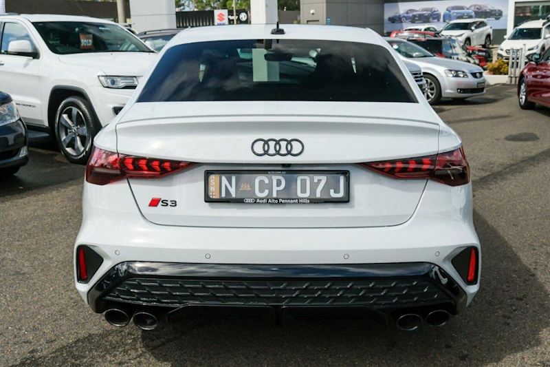 2025 Audi S3 8Y GY MY25 S Tronic Quattro White 7 Speed Sports Automatic Dual Clutch Sedan62932713942146112