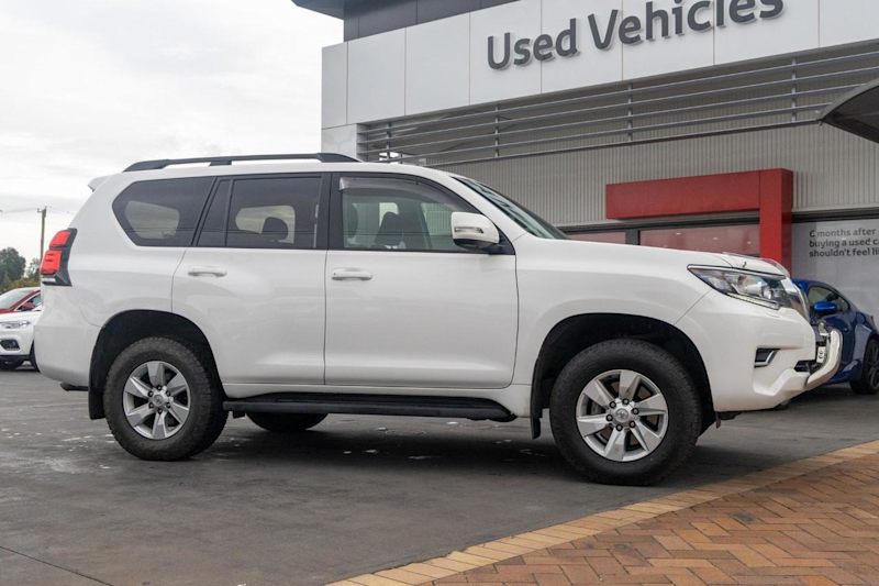 2021 Toyota Landcruiser Prado GDJ150R GXL White 6 Speed Sports Automatic Wagon62936660286978112