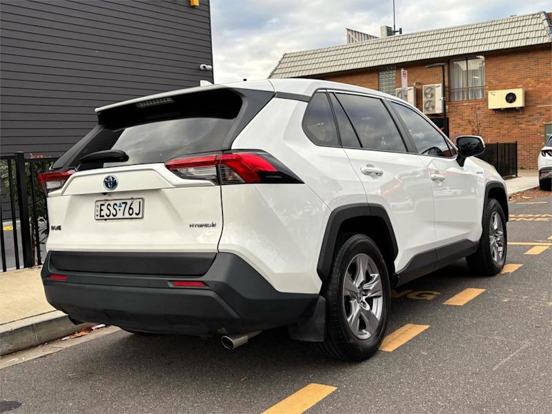 2022 Toyota RAV4 Axah54R GX eFour White 6 Speed Constant Variable Wagon Hybrid62935685106563112