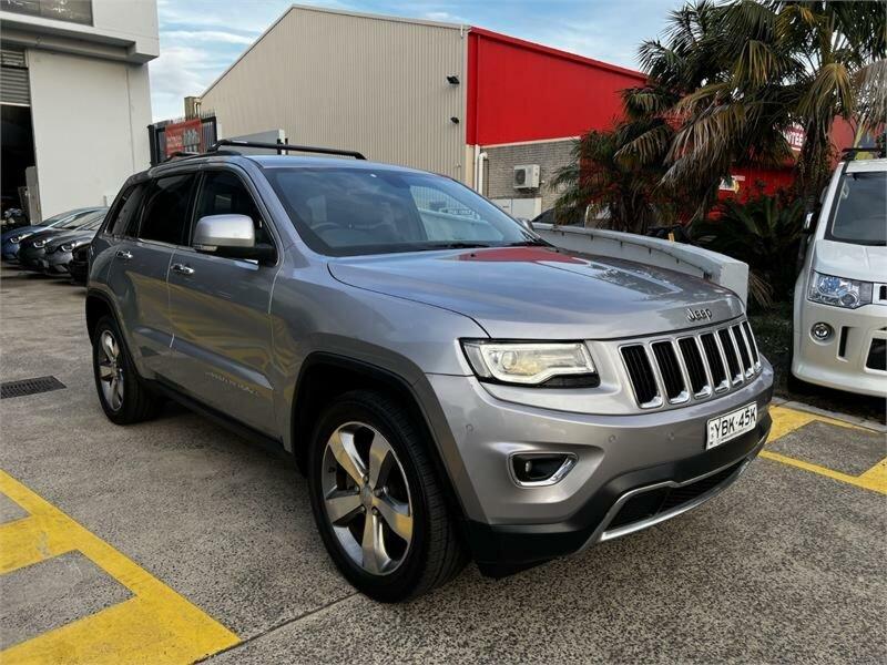 2013 Jeep Grand Cherokee WK MY2014 Limited Silver 8 Speed Sports Automatic Wagon62882770768897110